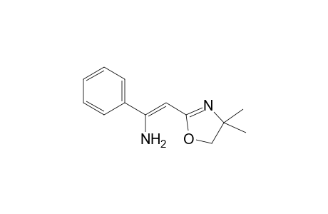 2-[2'-Phenyl-2'-aminoethenyl]-4,4-dimethyl-2-oxazoline
