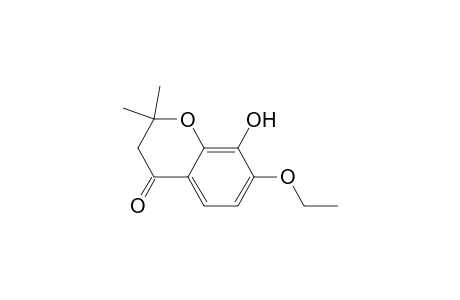 7-Ethoxy-2,2-dimethyl-8-oxidanyl-3H-chromen-4-one