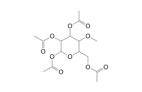 1,2,3,6-TETRA-O-ACETYL-3-O-METHYL-beta(D)-ALLOPYRANOSIDE