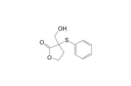 3-(hydroxymethyl)-3-(phenylthio)-2-oxolanone