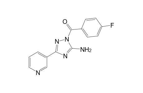1-(4-Fluorobenzoyl)-3-(3-pyridinyl)-1H-1,2,4-triazol-5-amine