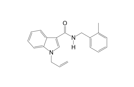 N-(2-Methylbenzyl)-1-(prop-2-en-1-yl)-1H-indole-3-carboxamide