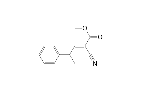 (E)-2-cyano-4-phenyl-2-pentenoic acid methyl ester