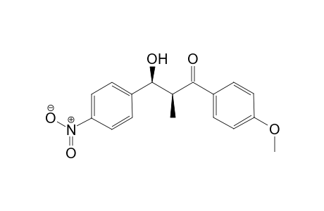 3-Hydroxy-1-(4-methoxyphenyl)-2-methyl-3-(4-nitrophenyl)propan-1-one