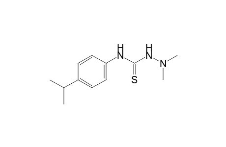 4-(p-cumenyl)-1,1-dimethyl-3-thiosemicarbazide
