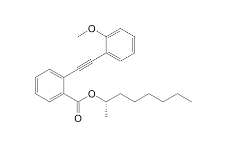 (S)-Octan-2-yl 2-((2-methoxyphenyl)ethynyl)benzoate