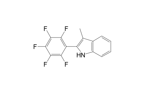 3-Methyl-2-(2,3,4,5,6-pentafluorophenyl)-1H-indole