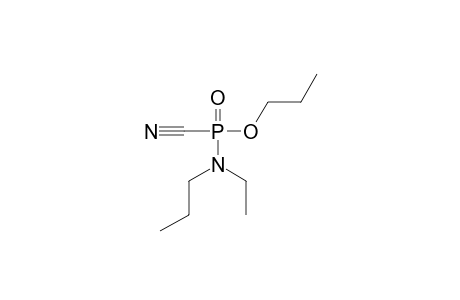 O-propyl N-ethyl N-propyl phosphoramidocyanidate