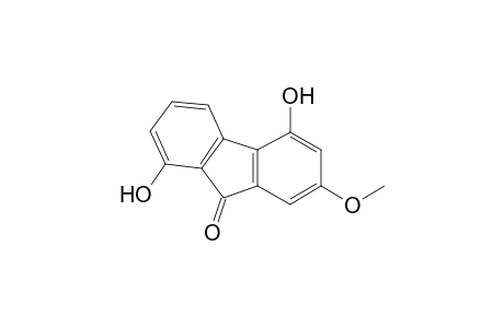 9H-Fluoren-9-one, 1,5-dihydroxy-7-methoxy-