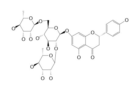 NARINGENIN_7-O-(2'',6''-DI-O-ALPHA-RHAMNOPYRANOSYL)-BETA-GLUCOPYRANOSIDE