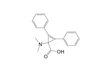 2-Cyclopropene-1-carboxylic acid, 1-(dimethylamino)-2,3-diphenyl-