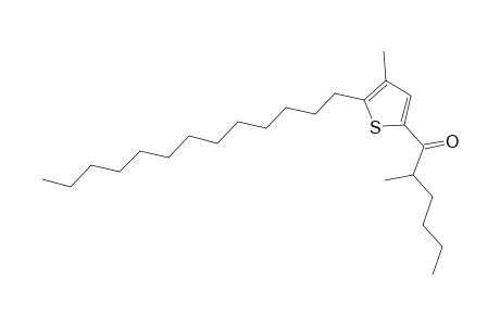 2-Methyl-1-(4-methyl-5-tridecyl-2-thienyl)-1-hexanone