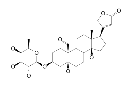 3-O-BETA-D-FUCOPYRANOSYLSTROPHANTHIDIN