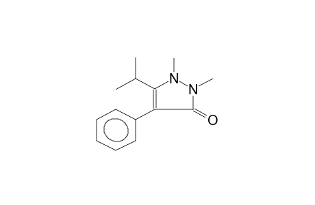 1,2-DIMETHYL-3-ISOPROPYL-4-PHENYLPYRAZOL-5-ONE