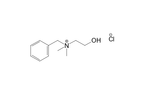 benzyldimethyl(2-hydroxyethyl)ammonium chloride