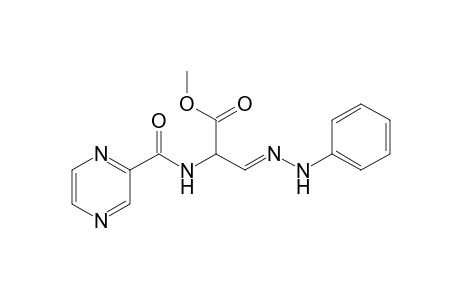 (3E)-2-[[oxo(2-pyrazinyl)methyl]amino]-3-(phenylhydrazinylidene)propanoic acid methyl ester
