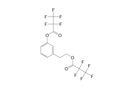 2-(3-Hydroxyphenyl)ethanol, di(pentafluoropropionate)