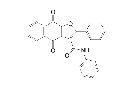 2-Phenyl-N-phenyl-4,9-dioxonaphtho[2,3-b]furan-3-carboxamide