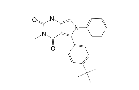 5-(4-tert-butylphenyl)-1,3-dimethyl-6-phenyl-1H-pyrrolo[3,4-d]pyrimidine-2,4(3H,6H)-dione