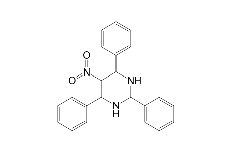 5-Nitro-2,4,6-triphenylhexahydropyrimidine