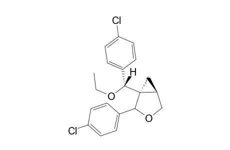 cis-4-(4-Chlorophenyl)-5-[.alpha.-ethoxy(4-chlorobenzyl)]-3-oxacyclo[3.1.0]hexane