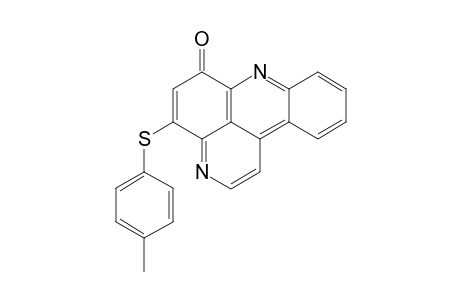 2-[(4'-Methylphenyl)thio]-benzo[d,e]-(3,6)-phenanthrolin-6(6H)-one