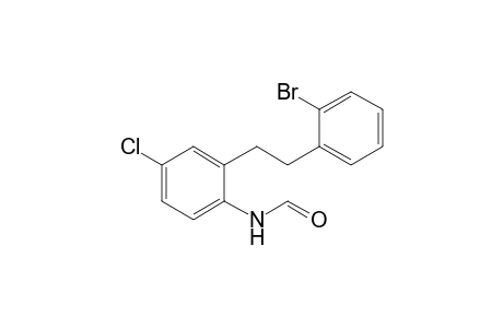N-{2-[2'-(2"-Bromophenyl)ethyl]-4"'-chlorophenyl}formamide