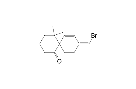 (Z)-9-(Bromomethylene)-5,5-dimethylspiro[5.5]undec-7-en-1-one