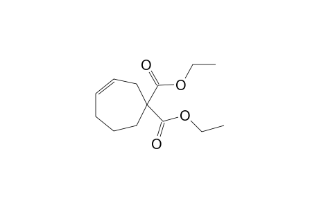 Cyclohept-4-ene-1,1-diethyldicarboxylate
