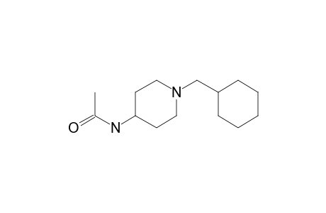 1-(Cyclohexylmethyl)-4-piperidinamine, N-acetyl-