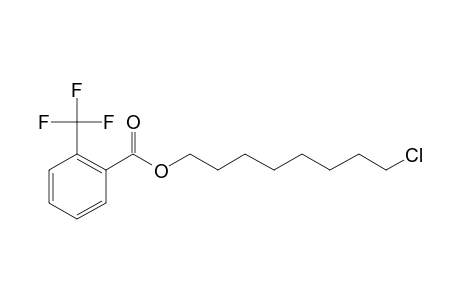 2-Trifluoromethylbenzoic acid, 8-chlorooctyl ester