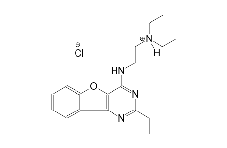 N,N-diethyl-2-[(2-ethyl[1]benzofuro[3,2-d]pyrimidin-4-yl)amino]ethanaminium chloride