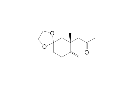 1,1-(Ethylenedioxy)-3-methyl-4-methylene-3-(2-oxopropyl)cyclohexane