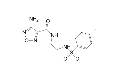 4-Amino-N-(2-{[(4-methylphenyl)sulfonyl]amino}ethyl)-1,2,5-oxadiazole-3-carboxamide
