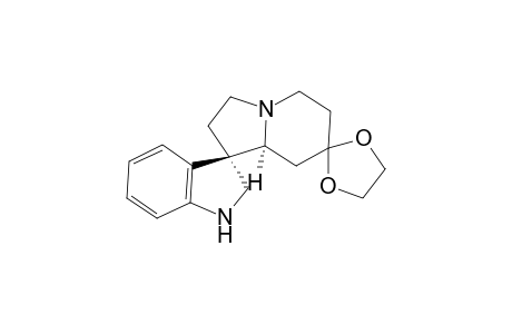 (3'S,8a-alpha)-spiro[2,3-Dihydroindole-3,1'-7',7'-ethylidenedioxy-1',2',3',5',6',7',8',8a'-octahydroindolizine]