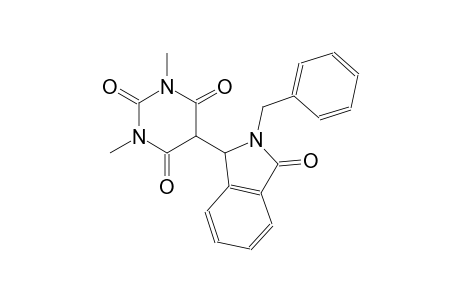 5-(2-benzyl-3-oxo-2,3-dihydro-1H-isoindol-1-yl)-1,3-dimethyl-2,4,6(1H,3H,5H)-pyrimidinetrione