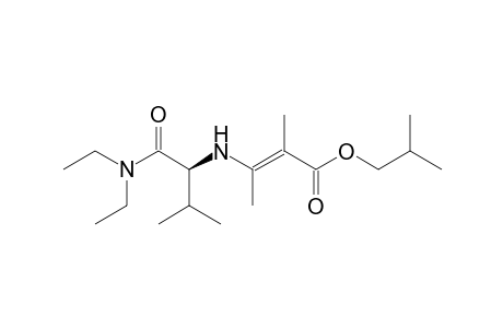 N-(2-Isobutoxycarbonyl-1-methyl-1-propenyl)-L-valine diethylamide