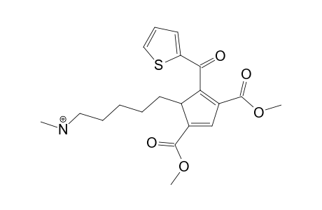 5-[2,4-DI-(METHOXYCARBONYL)-5-(2-THIENYLCARBONYL)-CYCLOPENTADIENIDE]-PENTYL-(METHYL)-AMMONIUM
