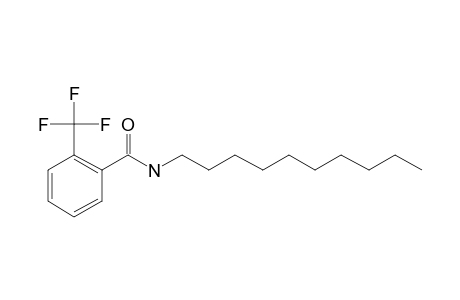 Benzamide, 2-(trifluoromethyl)-N-decyl-