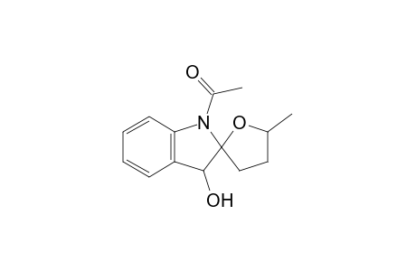 Spiro[1-Acetyl-3-hydroxyindoline-2,2'-5'-methyl-2',3',4',5'-tetrahydrofuran]