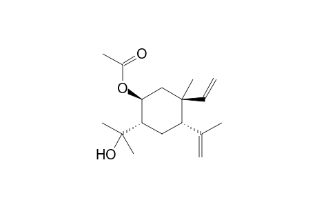 [1S-(1.alpha.,2.beta.,4.beta.,5.alpha.)]- 2-(acetyloxy)-4-ethenyl-.alpha.,.alpha.,4-trimethyl-5-(1-methylethyl)-cyclohexane-methanol