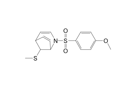 (anti)-8-methylthio-2-(4'-methoxyphenylsulphonyl)-2-azabicyclo[3.2.1]octa-3,6-diene