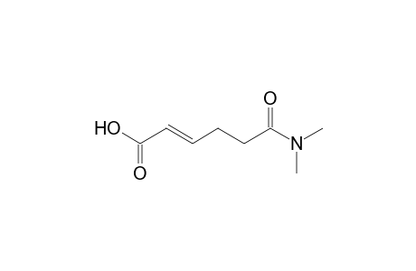 (2E)-6-(dimethylamino)-6-oxo-2-hexenoic acid