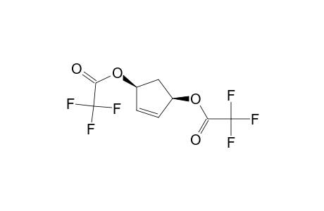 Acetic acid, trifluoro-, 2-cyclopentene-1,4-diyl ester, cis-