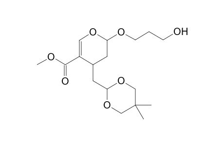 methyl(2RSm4SR)-4-[(5,5-dimethyl-1,3-dioxan-2-yl)methyl]=3,4-dihydro-2-(3-hydroxypropoxy)-2H-pyran-5-carboxylate
