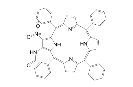 2-Formamido-3-nitro-5,10,15,20-tetraphenylporphyrin