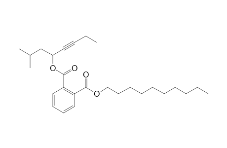 Phthalic acid, decyl 7-methyloct-3-yn-5-yl ester