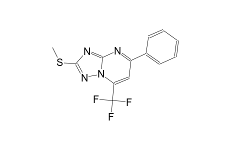 2-(methylsulfanyl)-5-phenyl-7-(trifluoromethyl)[1,2,4]triazolo[1,5-a]pyrimidine