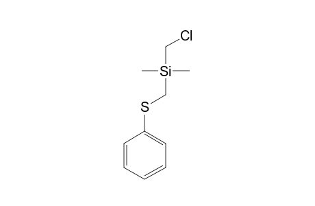 (CHLOROMETHYL)-DIMETHYLSILYL-(PHENYLTHIO)-METHANE