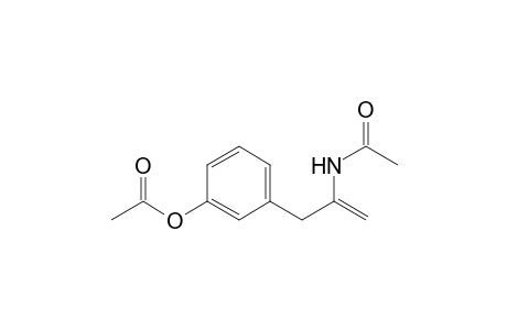 2-(acetylamino)-1-(3-acetoxyphenyl)-2-propene